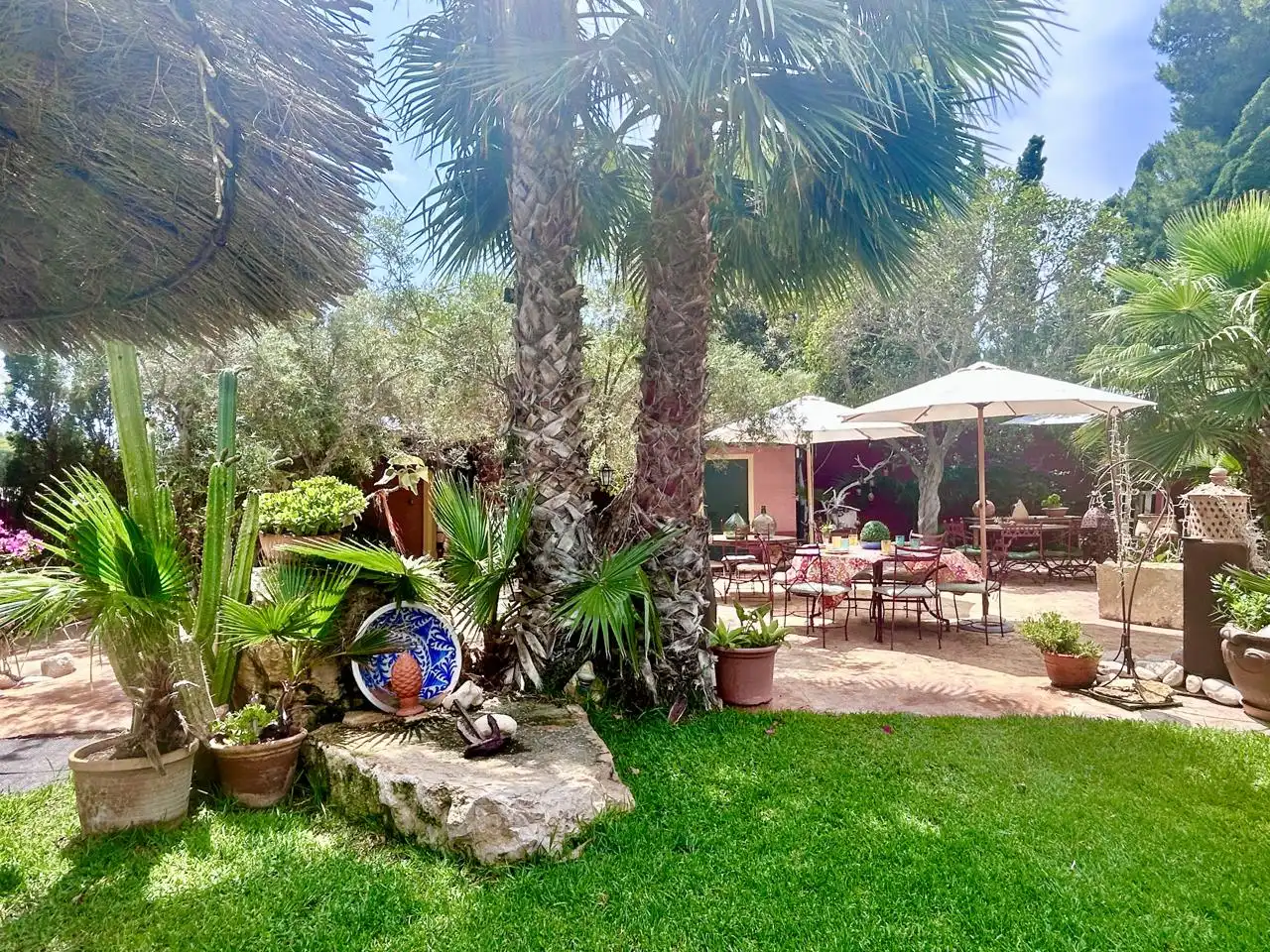 Garden of Houses for sale in Alicante / Alacant  with Air Conditioner, Private garden and Terrace