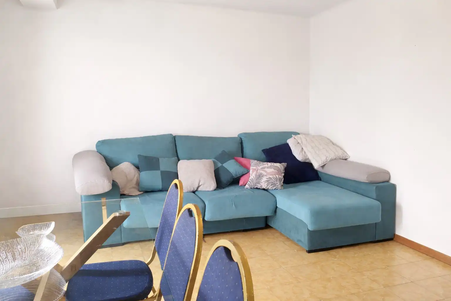 Sala d'estar de Pis en venda en Girona amb Calefacció i Balcó