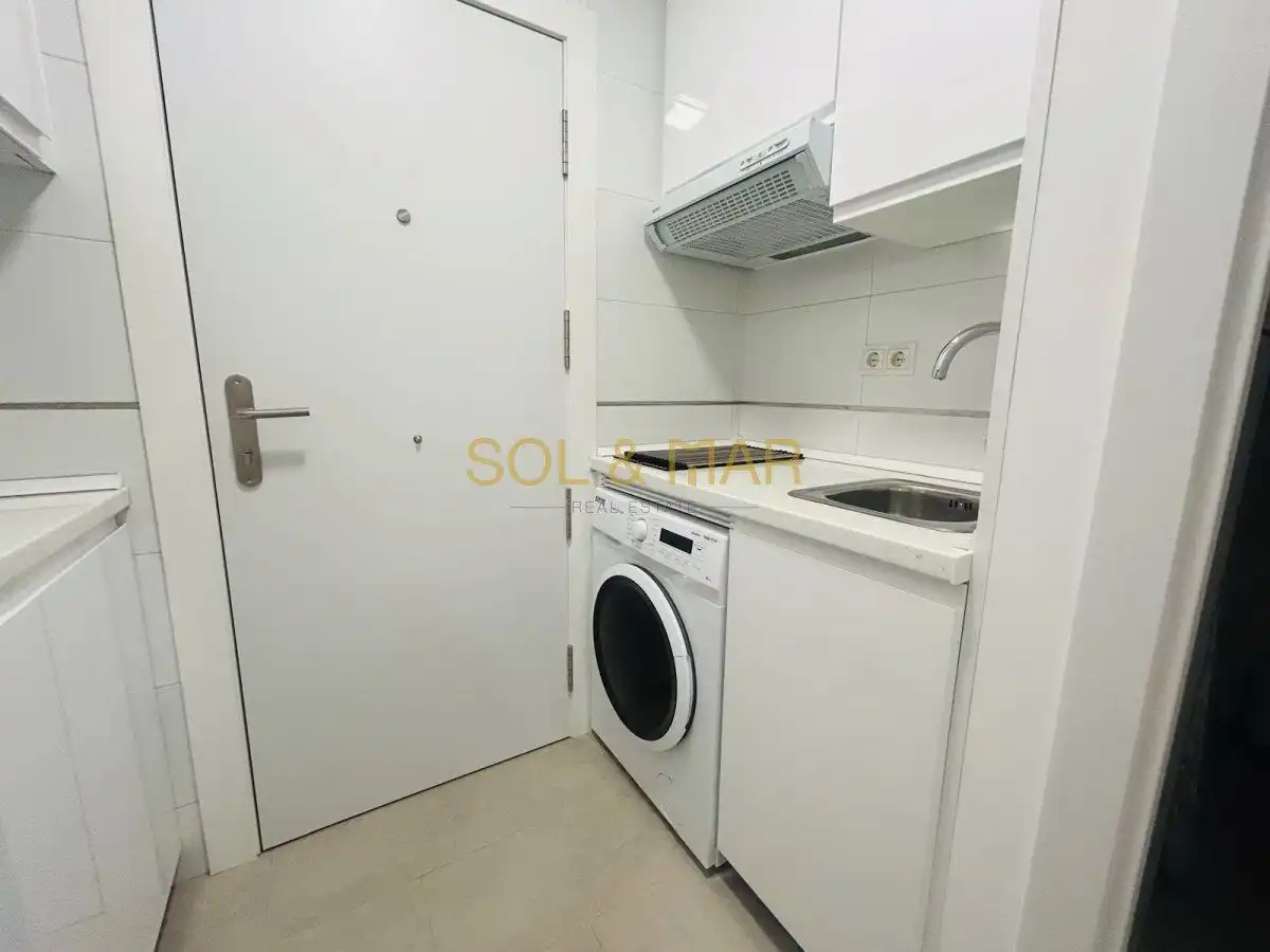 Kitchen of Apartments for rent in Torremolinos  with Air Conditioner