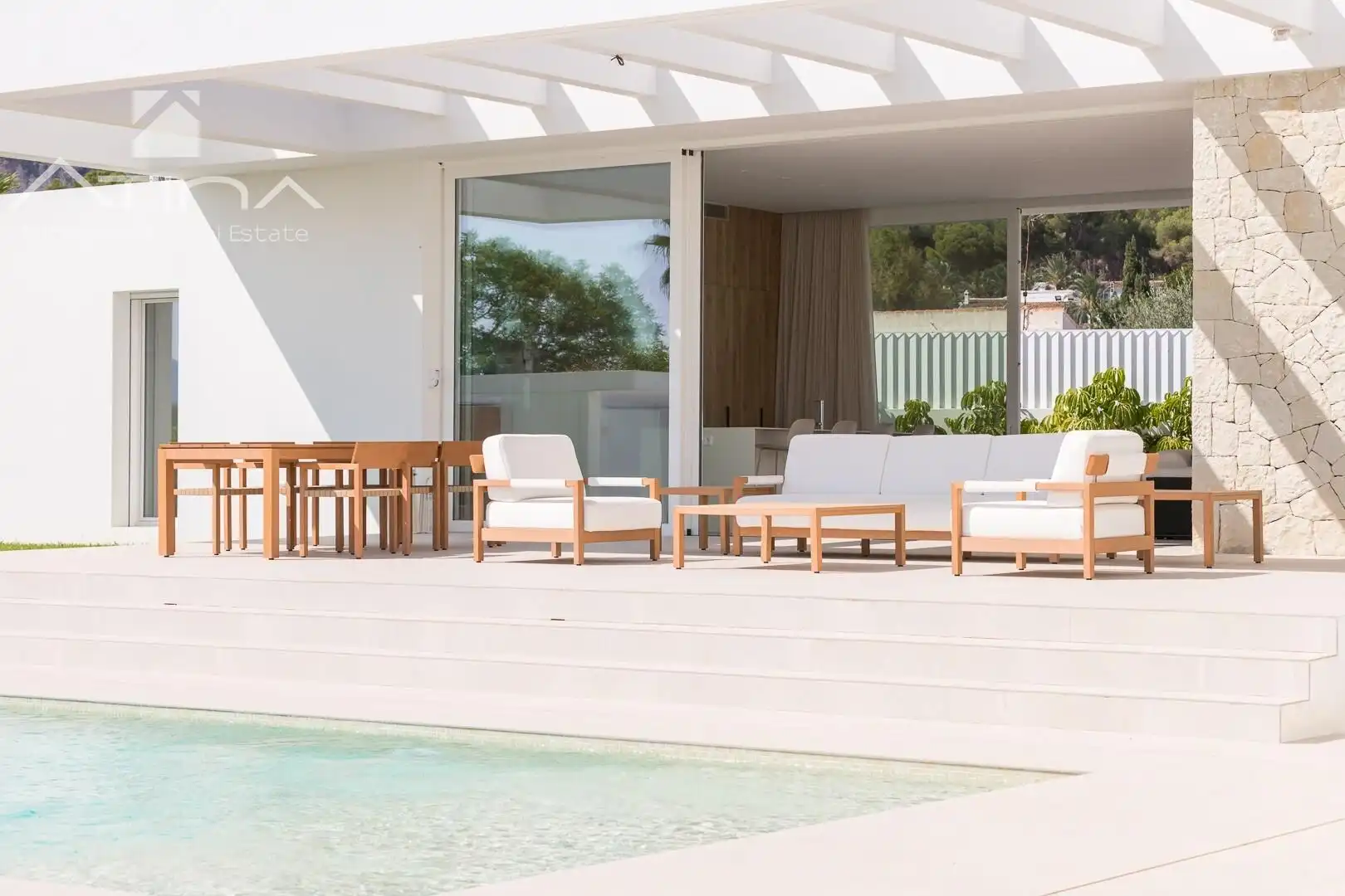 Terrassa de Casa o xalet en venda en Jávea / Xàbia amb Aire condicionat, Calefacció i Jardí privat
