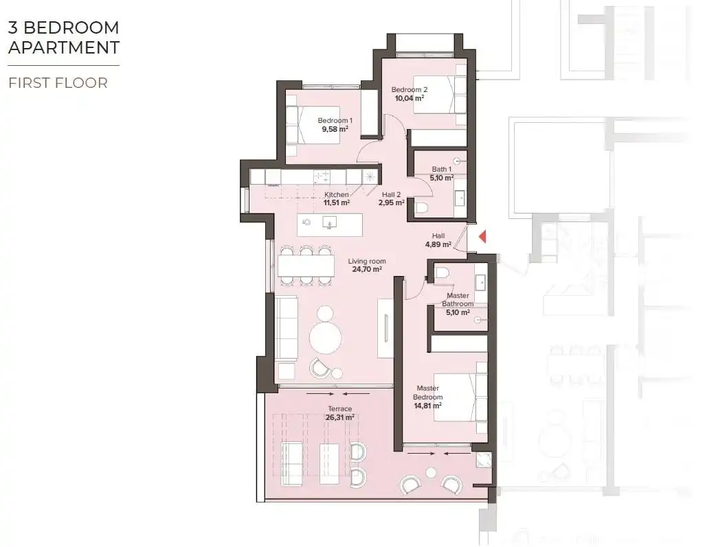 Apartament amb piscina en venda a Costa Natura, imagen 37