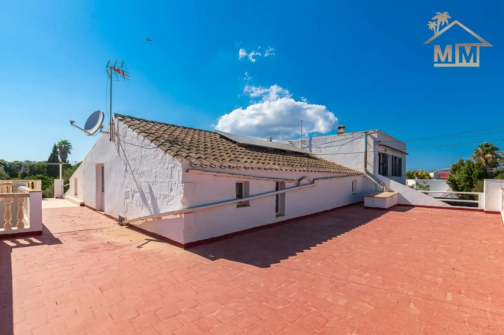 Vista exterior de Casa o chalet en venta en Es Castell con Aire acondicionado, Calefacción y Terraza