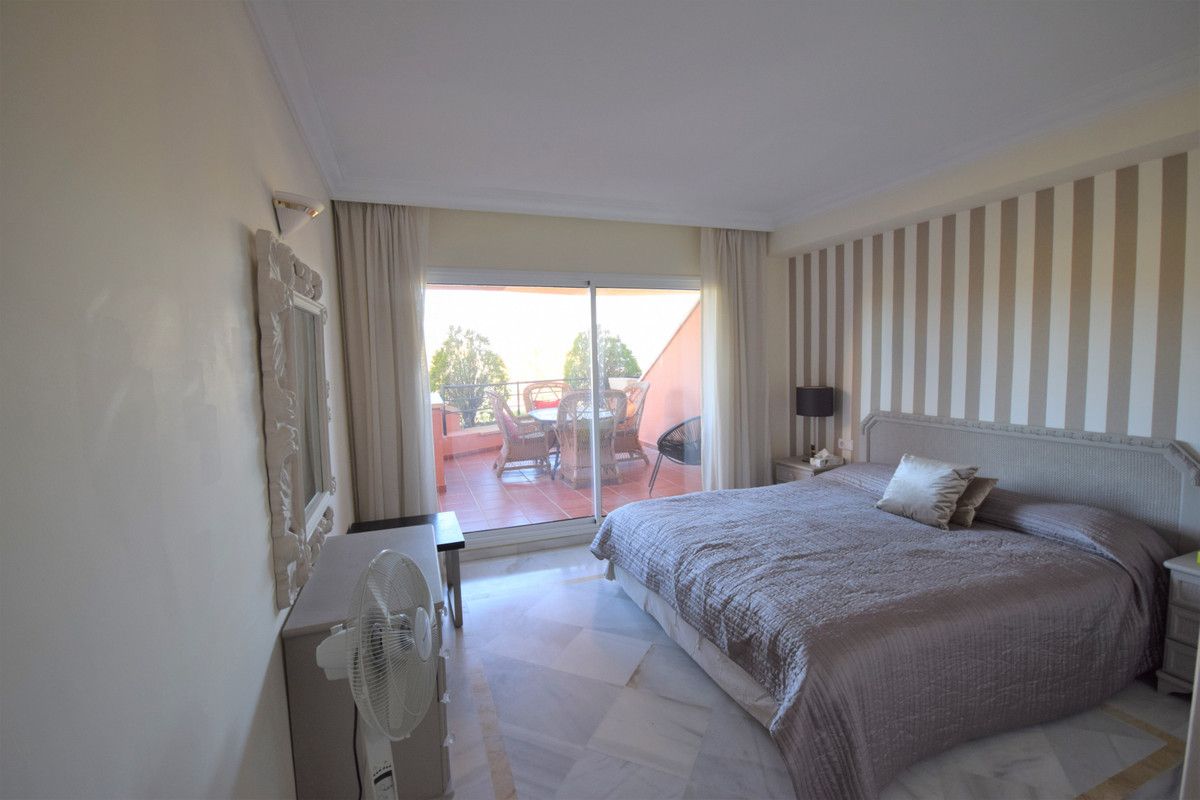 Bedroom of Apartments for sale in Marbella  with Air Conditioner, Terrace and Swimming Pool