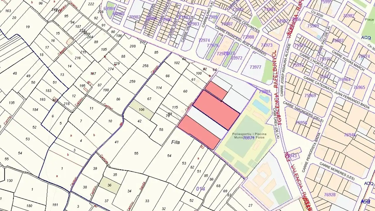 Terreno en venta en Foios, Valencia