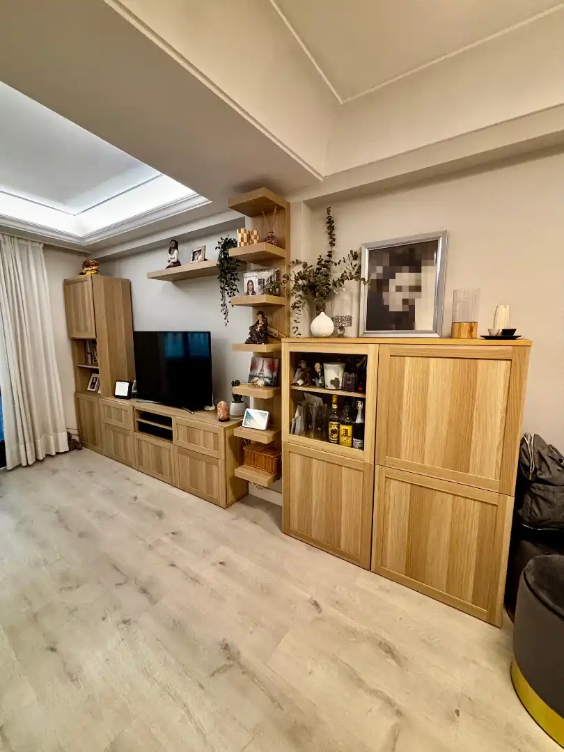 Wohnzimmer von Maisonette zum Verkauf in Pinto mit Klimaanlage, Heizung und Parkett