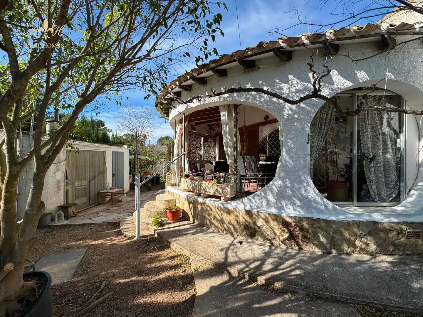 Vista exterior de Casa o chalet en venta en L'Alfàs del Pi con Trastero, Piscina y Amueblado