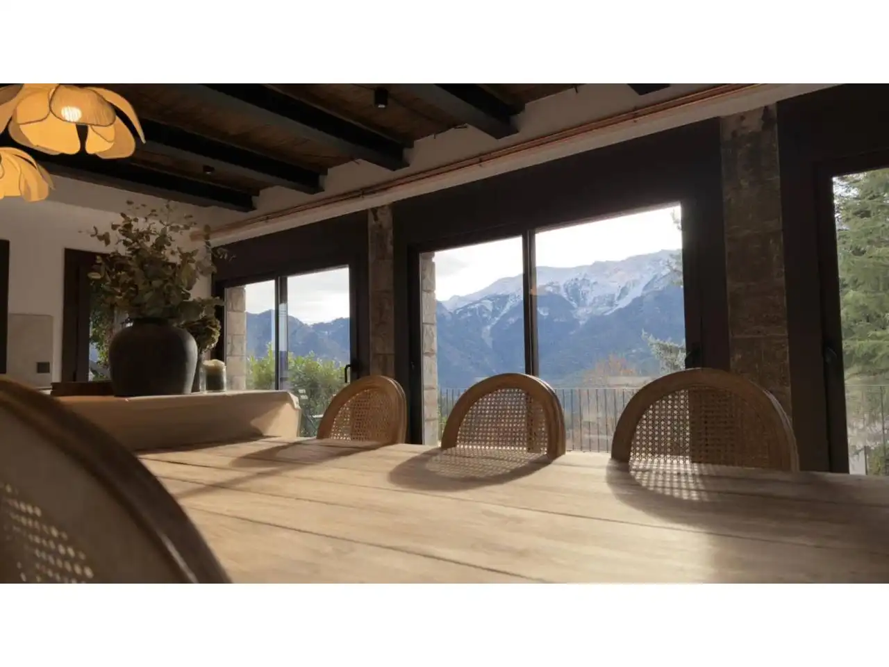 Comedor de Casa o chalet en venta en Montellà i Martinet con Calefacción, Jardín privado y Parquet