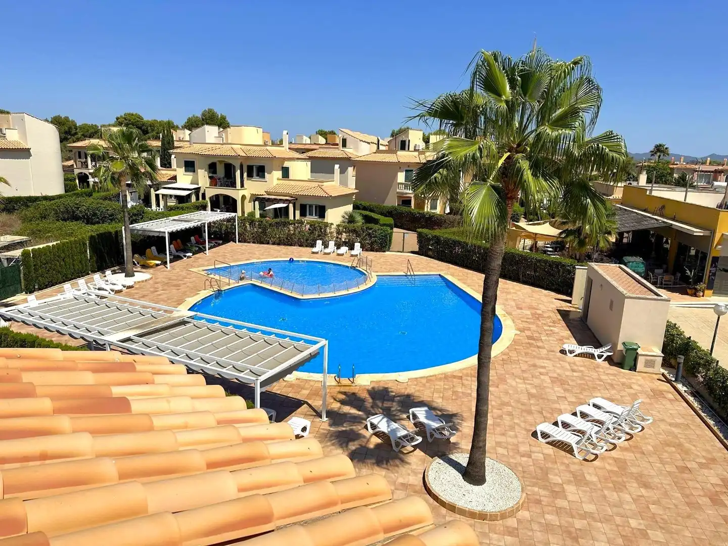Piscina de Casa o xalet en venda en Campos amb Aire condicionat, Calefacció i Jardí privat