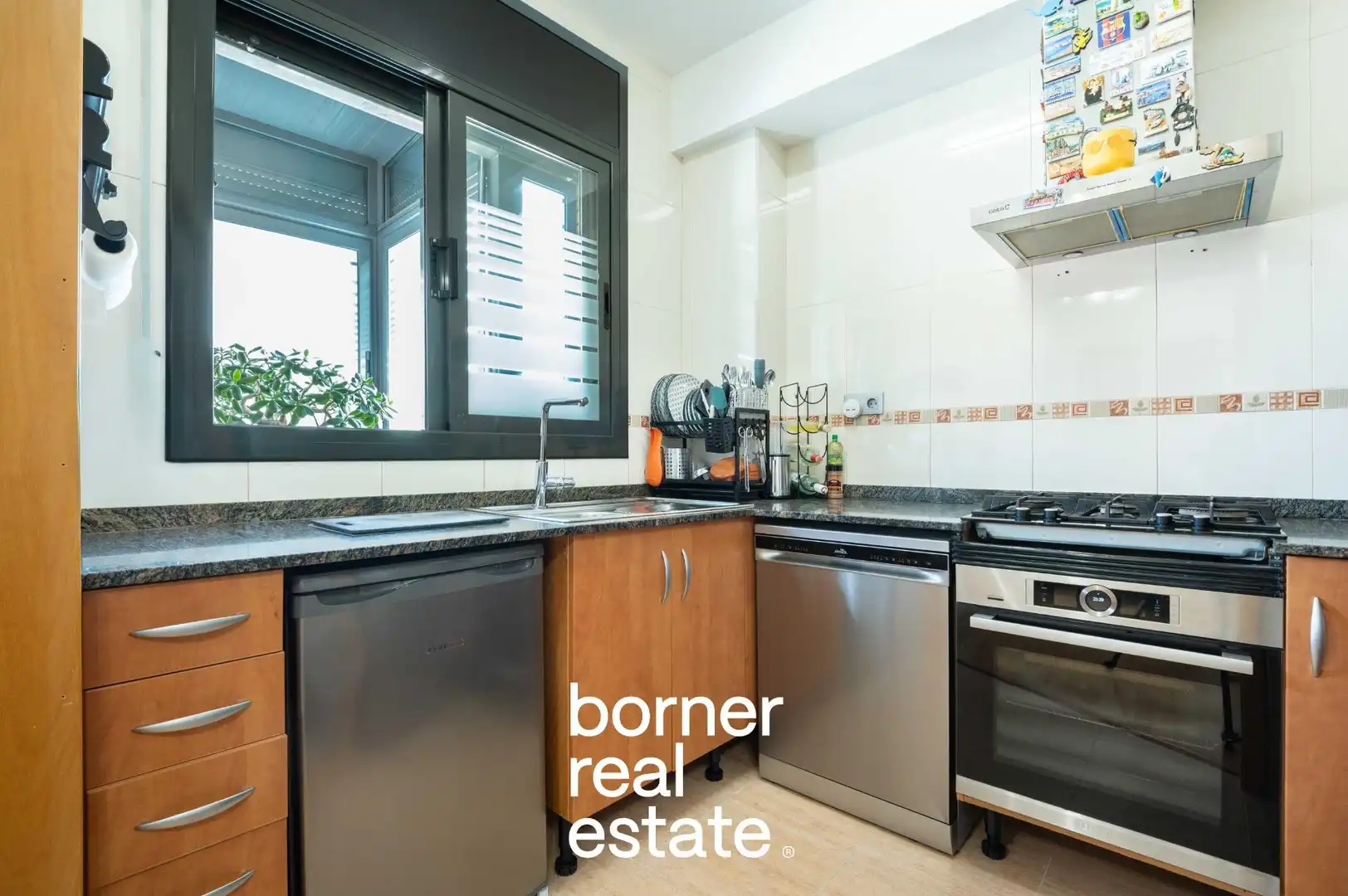 Kitchen of Attic for sale in Sabadell  with Air Conditioner, Heating and Terrace