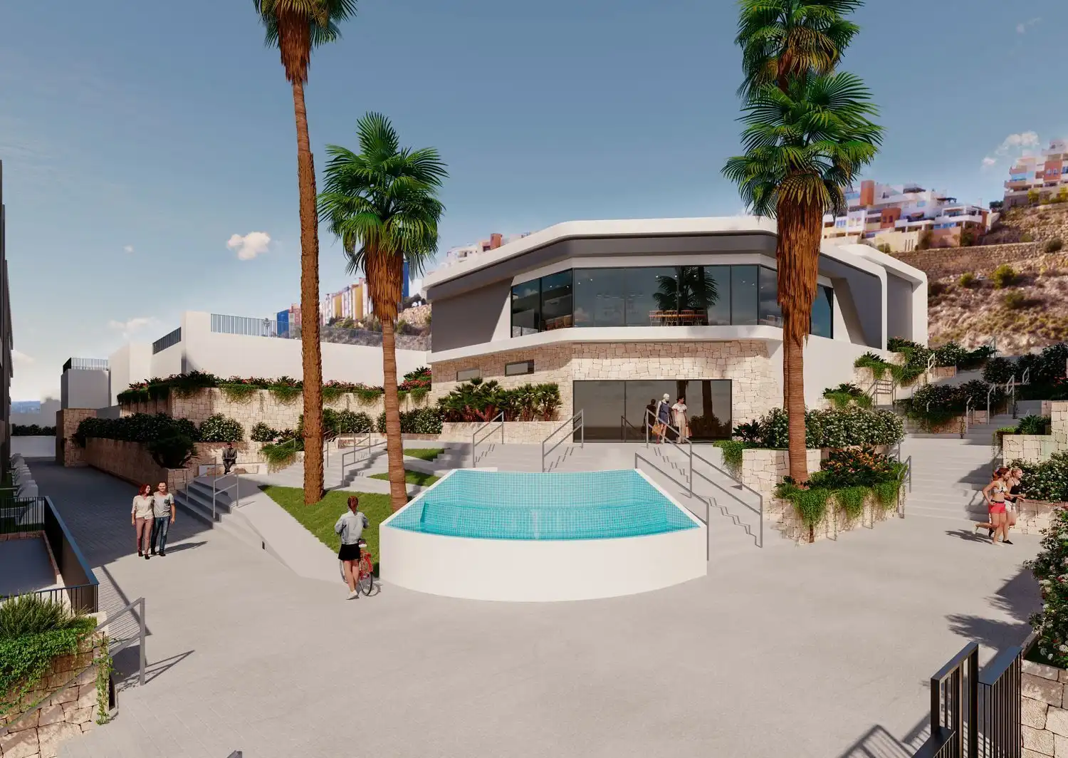 Exterior view of Flat for sale in Mutxamel  with Private garden, Terrace and Storage room