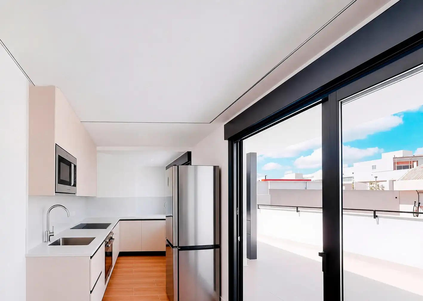 Küche von Dachboden zum Verkauf in Madrid mit Terrasse und Gemeinschaftspool