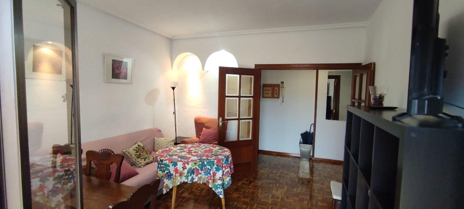 Sala de estar de Piso de alquiler en  Jaén Capital con Aire acondicionado y Amueblado