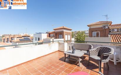 Terrace of Single-family semi-detached for sale in  Granada Capital  with Air Conditioner and Terrace