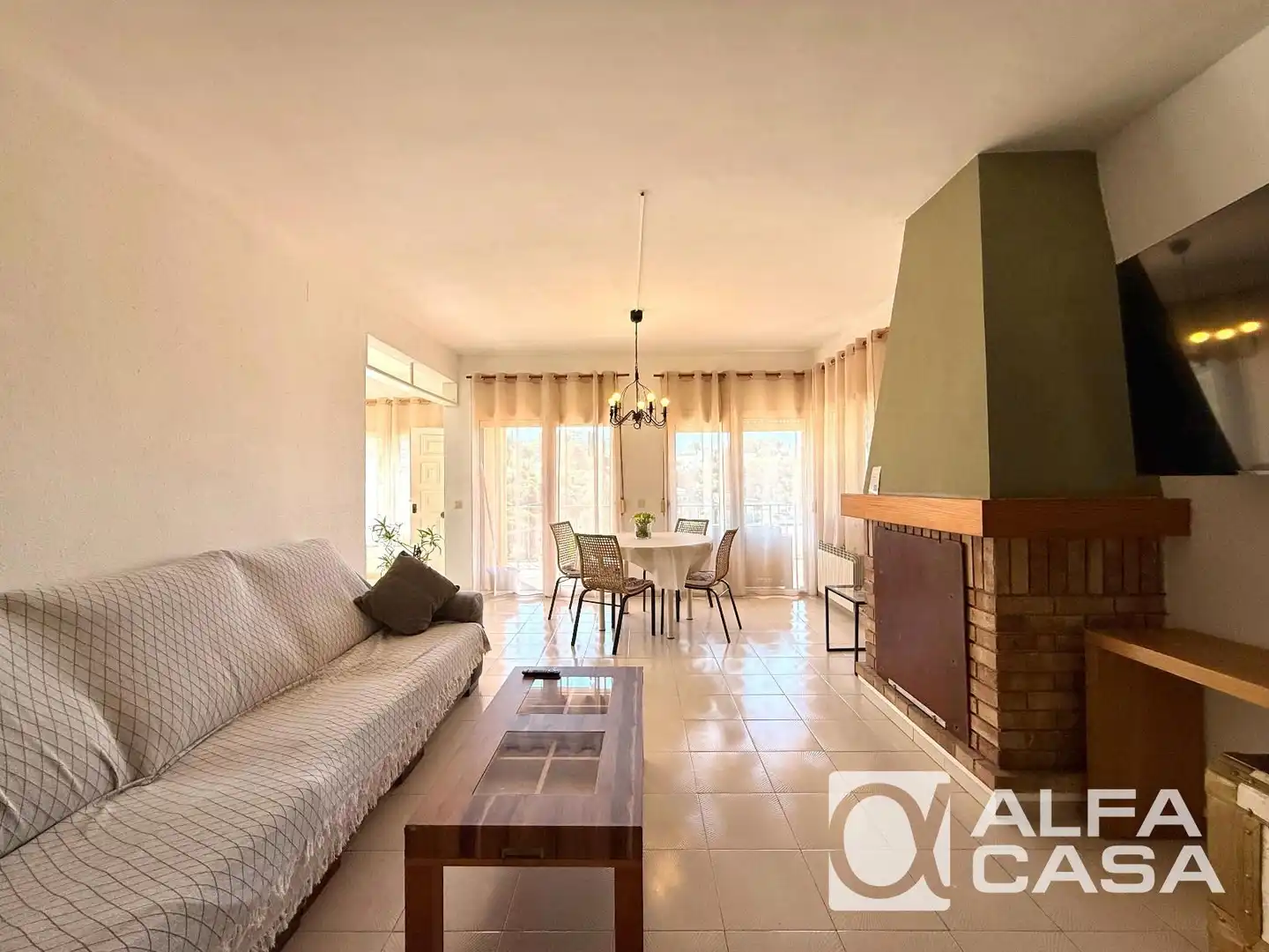 Living room of Houses for sale in Lloret de Mar  with Heating, Terrace and Storage room