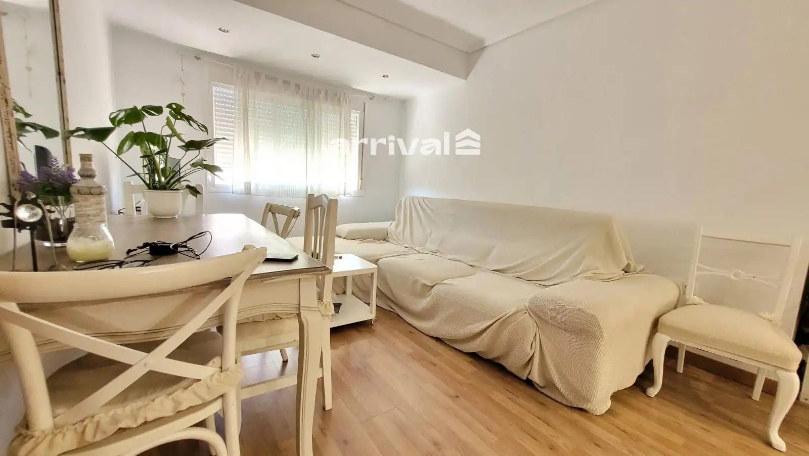 Wohnzimmer von Wohnung zur untervermieten in Valencia mit Klimaanlage, Möbliert und Waschmaschine