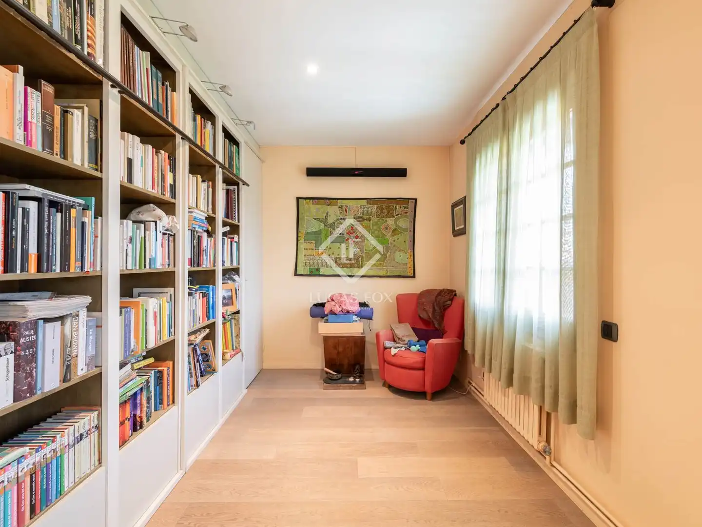 Sala de estar de Piso en venta en Sant Cugat del Vallès con Aire acondicionado, Calefacción y Terraza