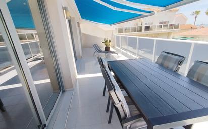 Terrace of Single-family semi-detached for sale in Sant Carles de la Ràpita  with Air Conditioner, Heating and Terrace