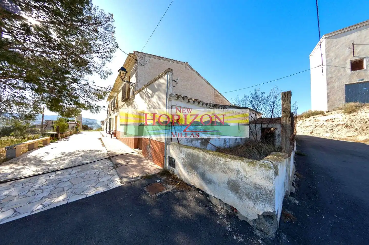 Vista exterior de Casa adosada en venta en Arboleas con Jardín privado, Amueblado y Internet