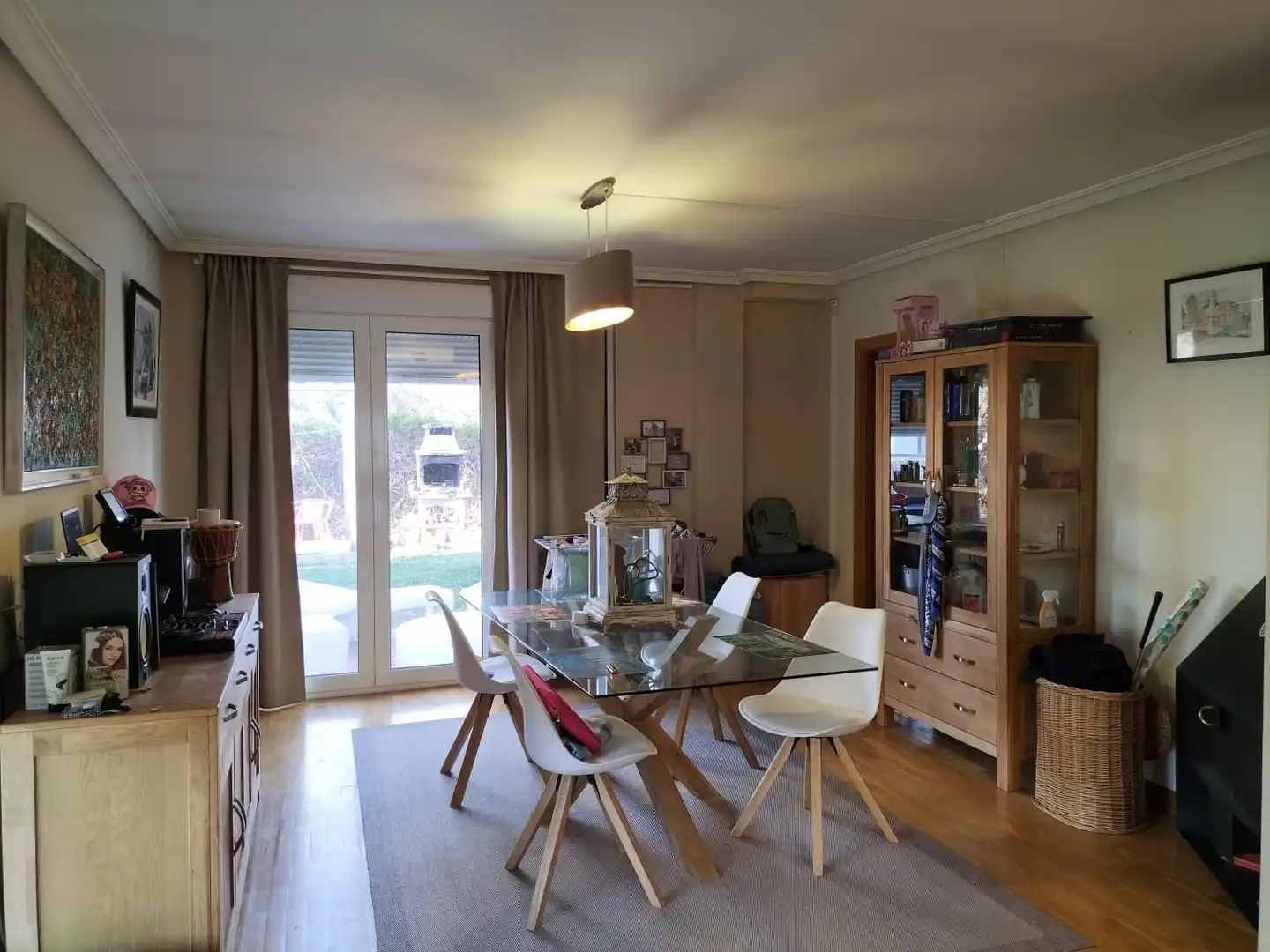 Comedor de Casa o chalet en venta en Villalobón con Calefacción, Jardín privado y Parquet