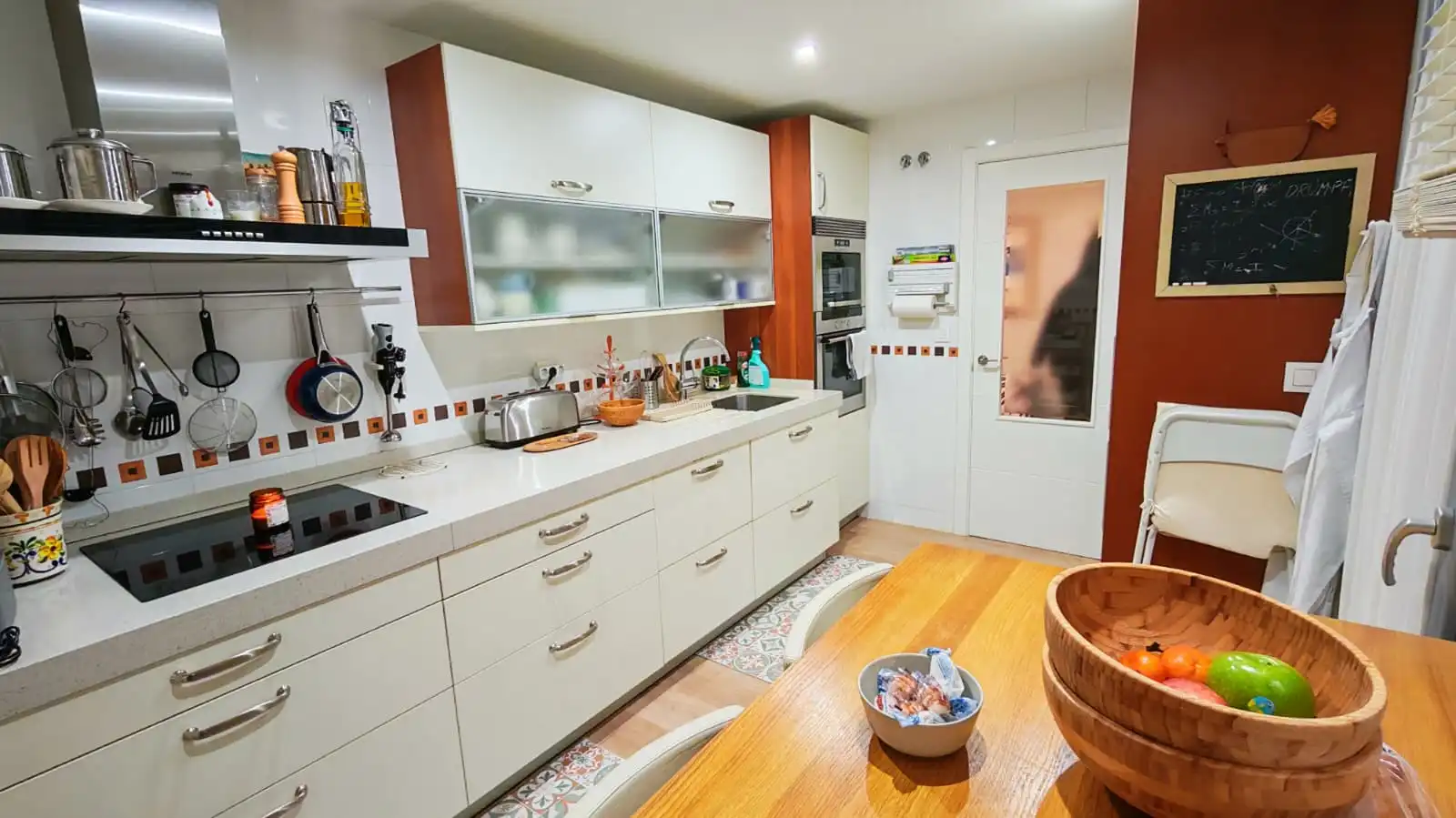 Kitchen of Flat for sale in Guadalajara  with Air Conditioner, Heating and Terrace