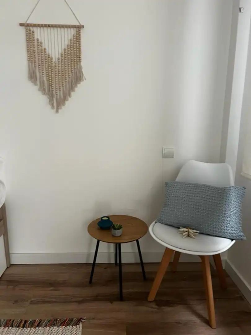 Terraza de Apartamento de alquiler en Vigo  con Calefacción, Amueblado y Horno
