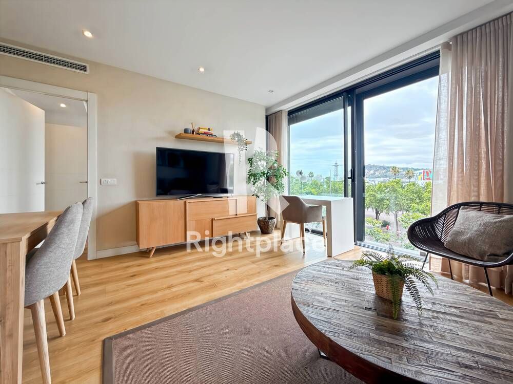 Living room of Apartment to rent in  Barcelona Capital  with Air Conditioner, Heating and Furnished