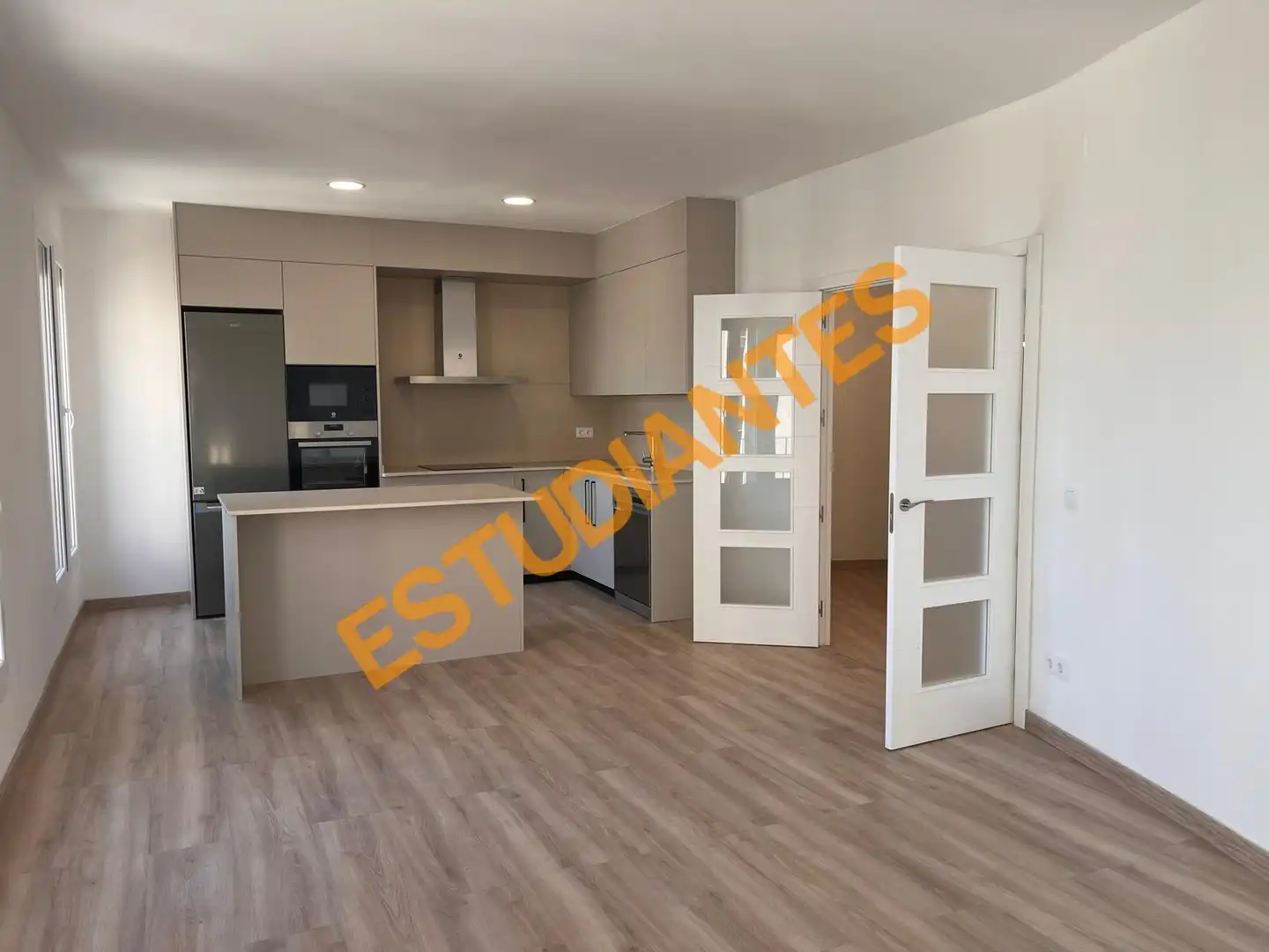 Küche von Wohnung zur Miete in Lleida mit Heizung, Parkett und Möbliert