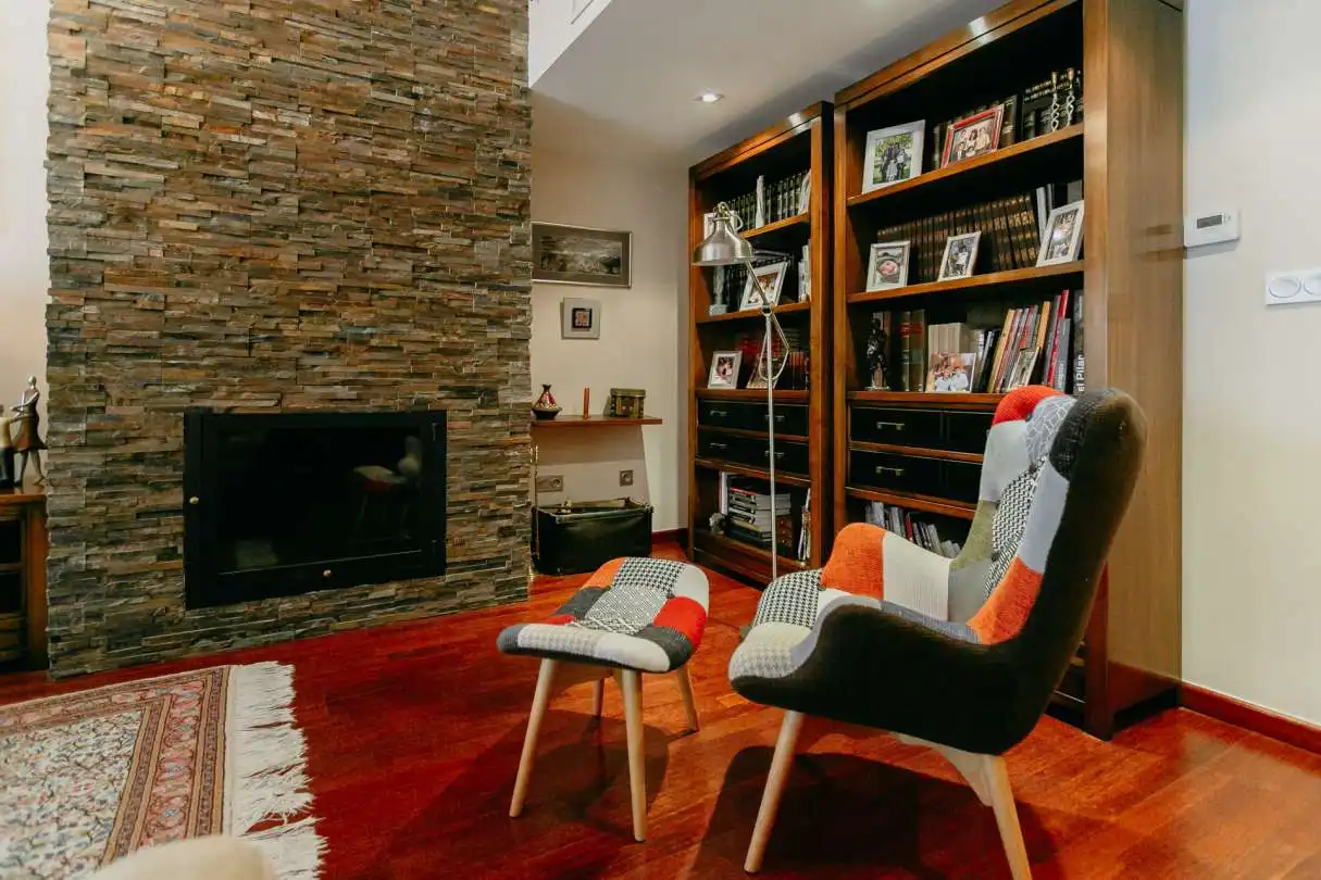 Sala d'estar de Casa o xalet en venda en Banastás amb Aire condicionat, Calefacció i Jardí privat