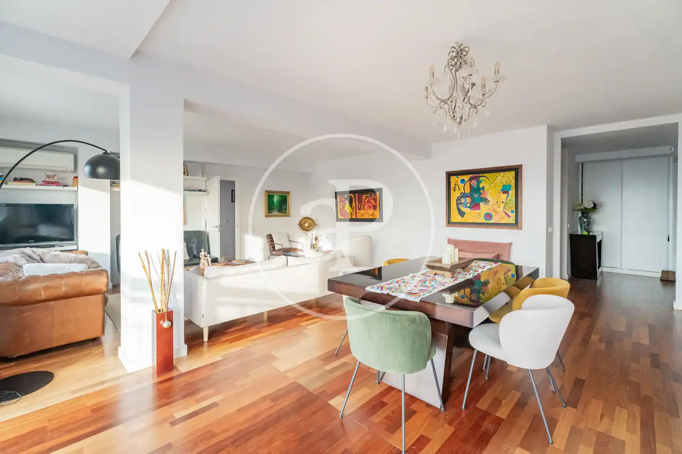 Esszimmer von Wohnung zum Verkauf in Madrid mit Klimaanlage und Heizung