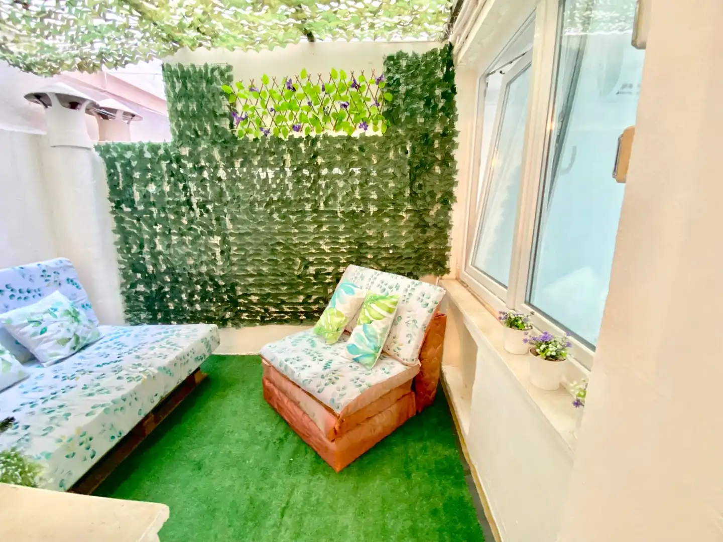 Terrasse von Wohnungen zum Verkauf in Alicante / Alacant mit Klimaanlage und Fernseher