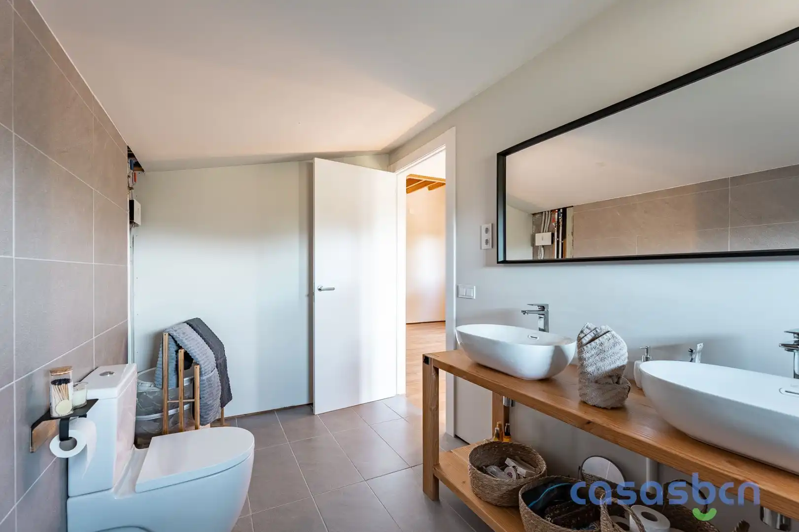 Bany de Casa o xalet en venda en Begues amb Jardí privat