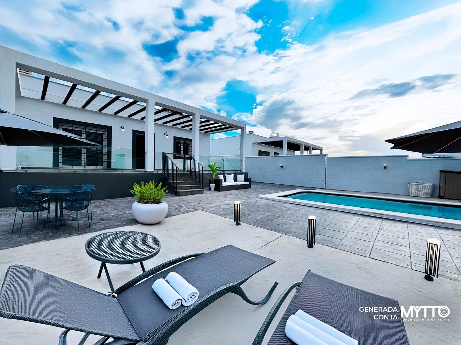 Terrace of House or chalet for sale in Alcalá de Guadaira  with Air Conditioner, Heating and Swimming Pool