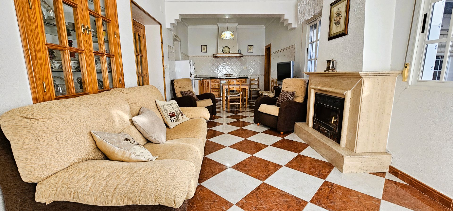 Living room of House or chalet for sale in Totana  with Terrace, Storage room and Furnished