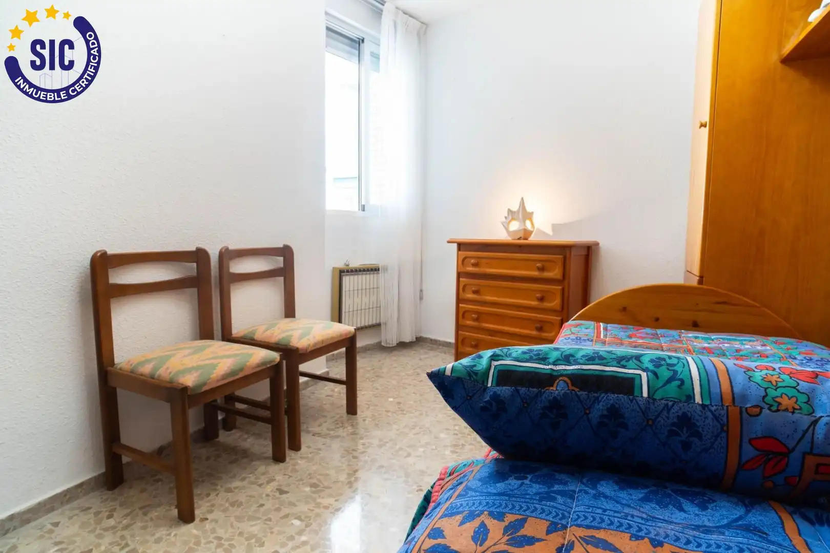 Dormitori de Apartament en venda en Oropesa del Mar / Orpesa amb Terrassa i Moblat
