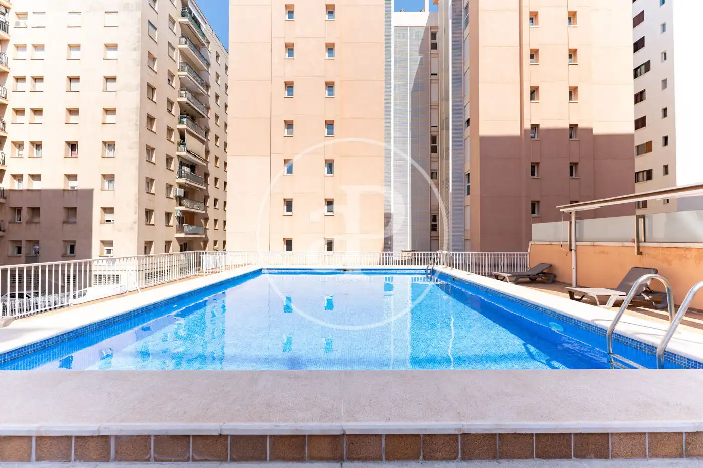 Swimming pool of Flat for sale in  Palma de Mallorca  with Air Conditioner, Heating and Private garden