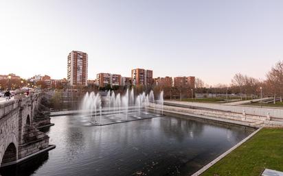 Exterior view of Flat for sale in  Madrid Capital  with Air Conditioner and Heating