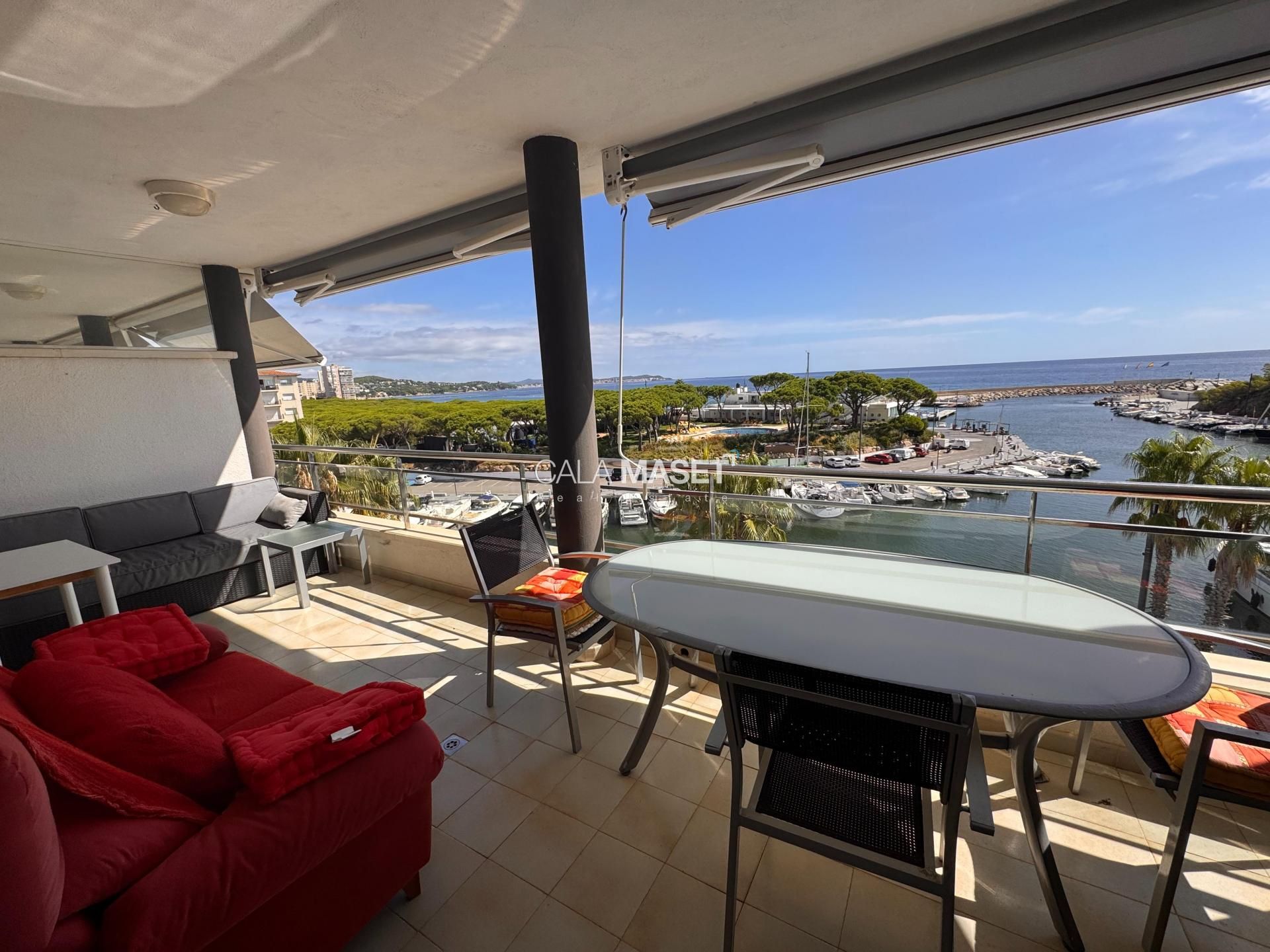 Terraza de Apartamento en venta en Castell-Platja d'Aro con Calefacción, Jardín privado y Terraza