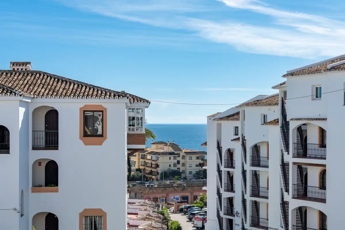Vista exterior de Apartament en venda en Mijas amb Aire condicionat, Calefacció i Terrassa