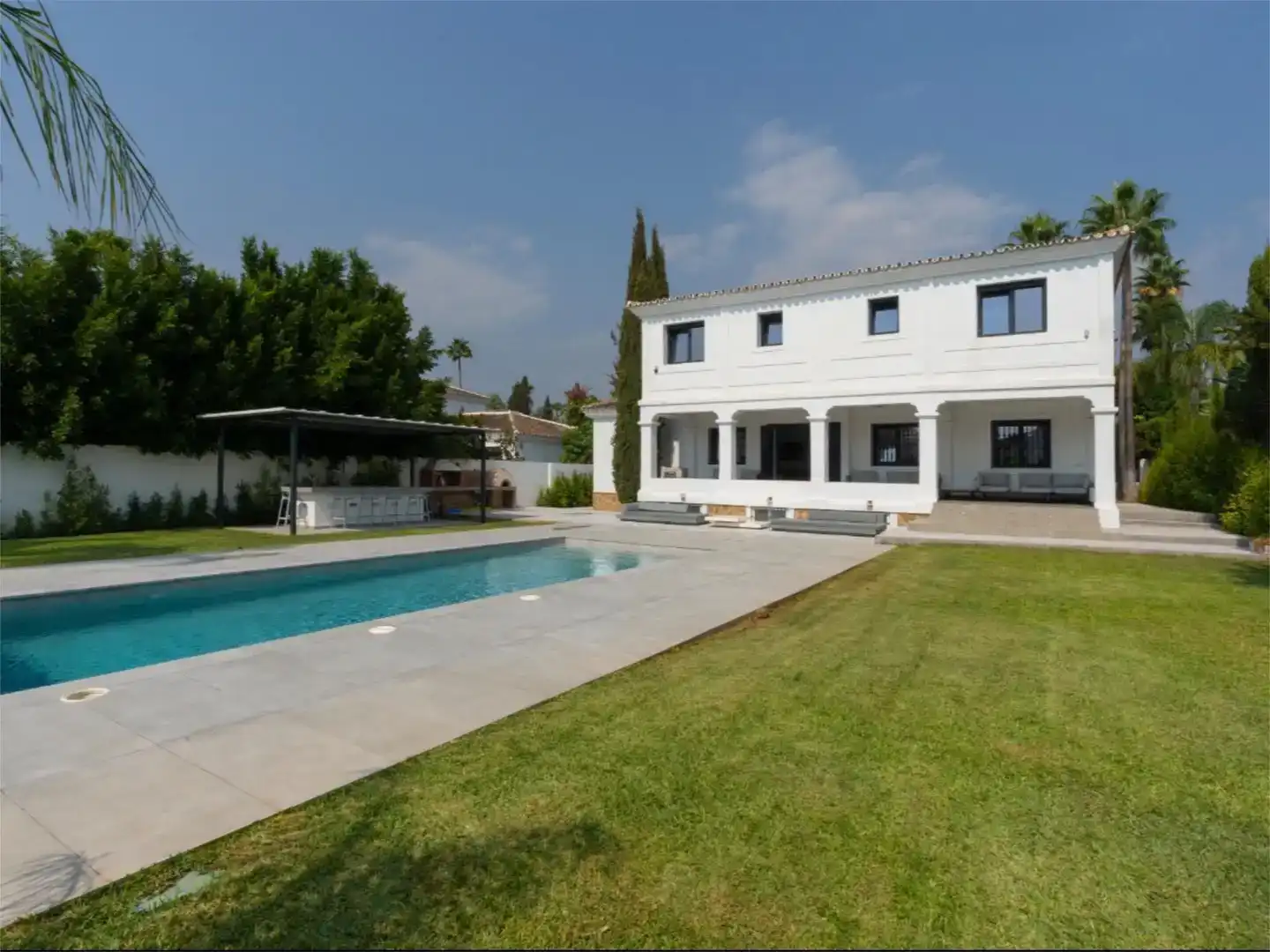 Garden of Flat for rent in Nueva Andalucía