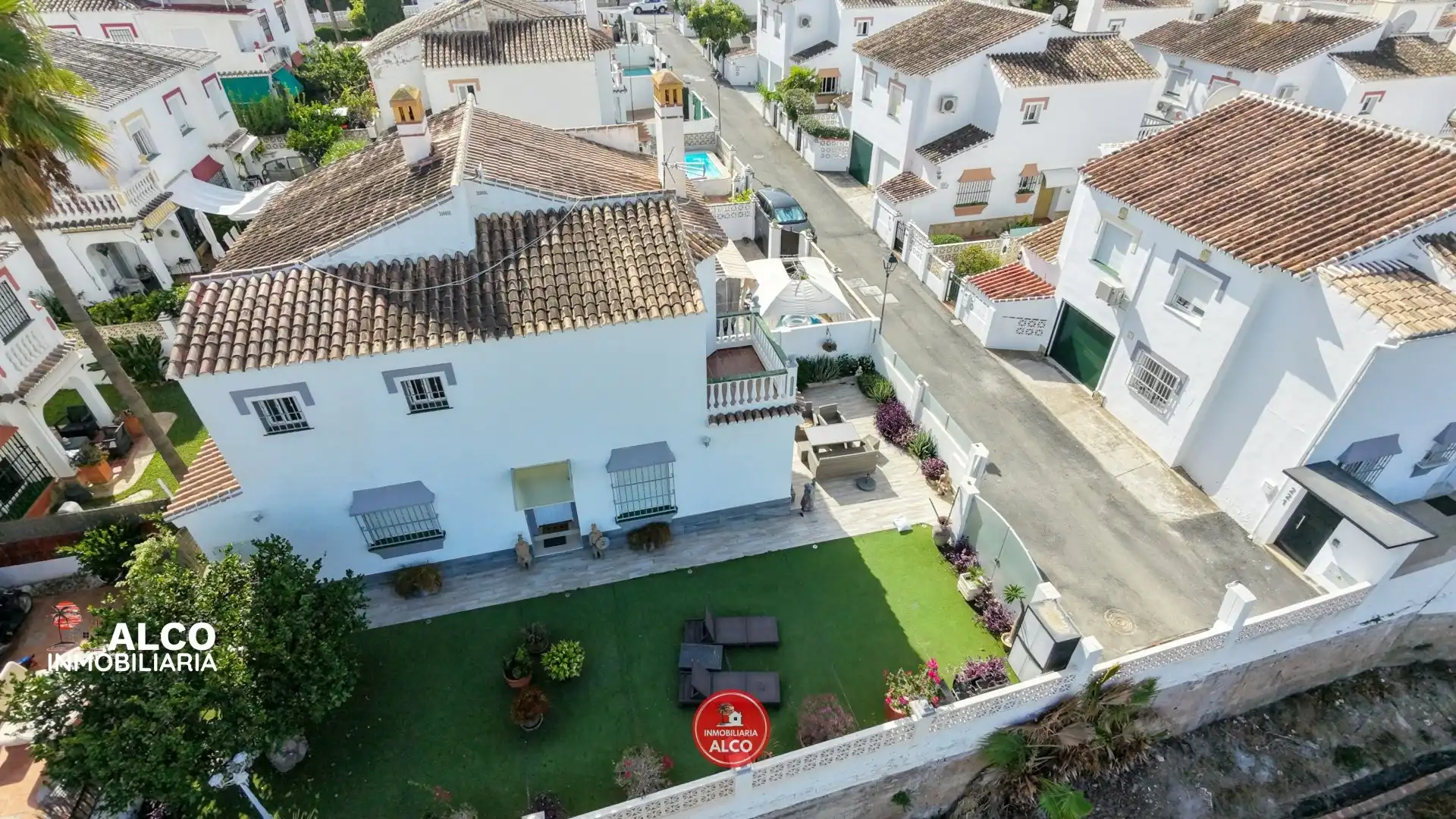 Exterior view of Houses for sale in Torrox  with Terrace, Swimming Pool and Balcony