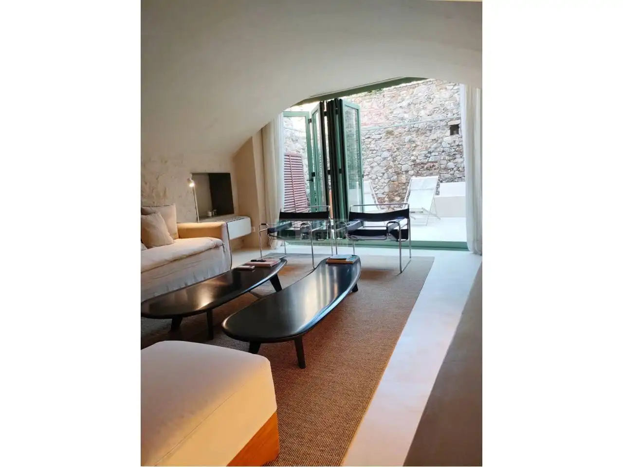 Sala d'estar de Casa o xalet de lloguer en Cruïlles, Monells I Sant Sadurní de L'Heura amb Aire condicionat, Calefacció i Moblat