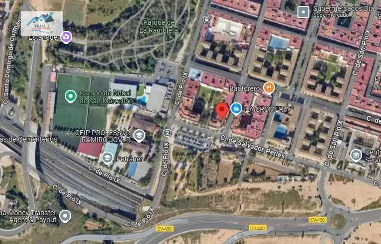 Vista exterior de Piso en venta en Valencia