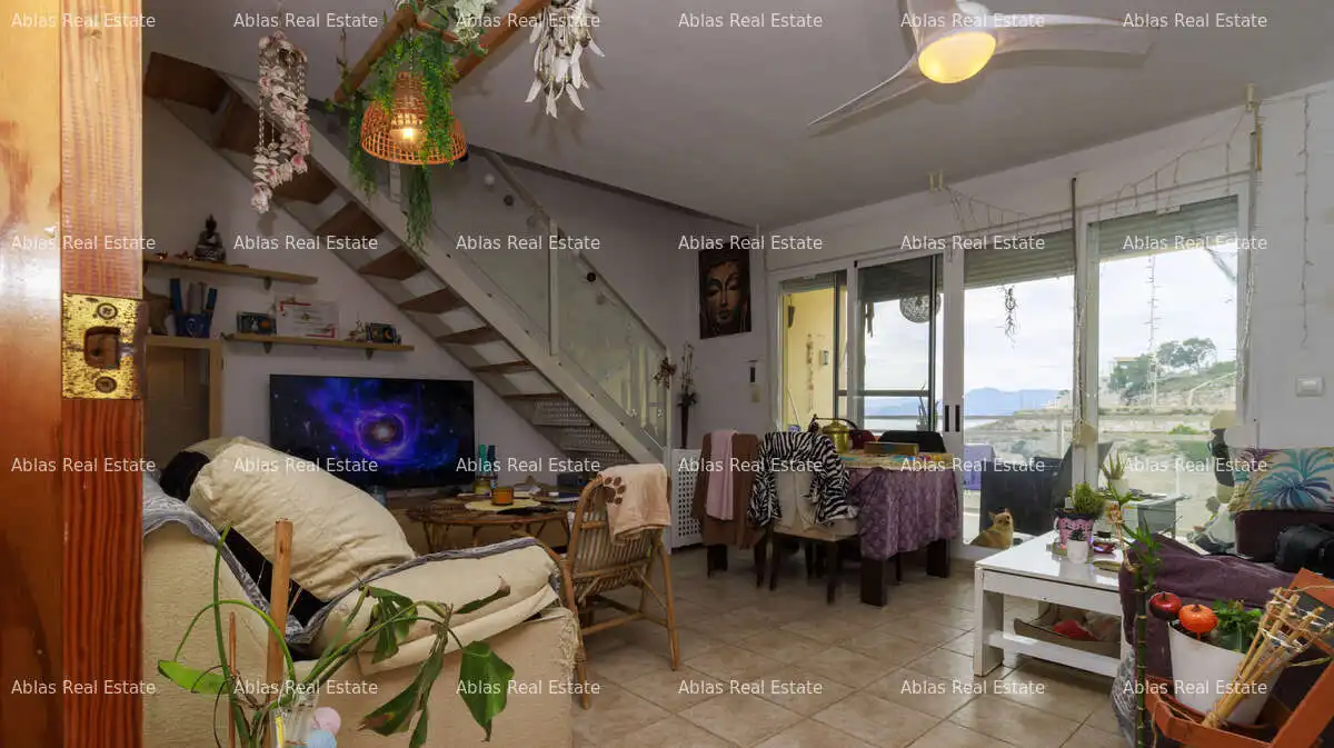 Sala d'estar de Apartament en venda en Cullera amb Terrassa, Balcó i Piscina comunitària