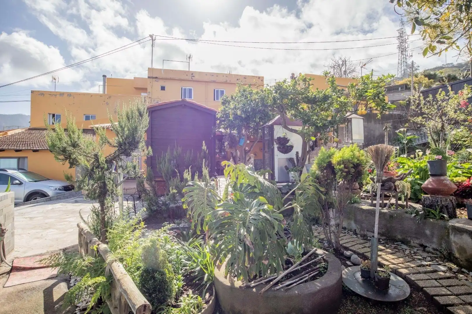 Jardí de Casa adosada en venda en La Orotava