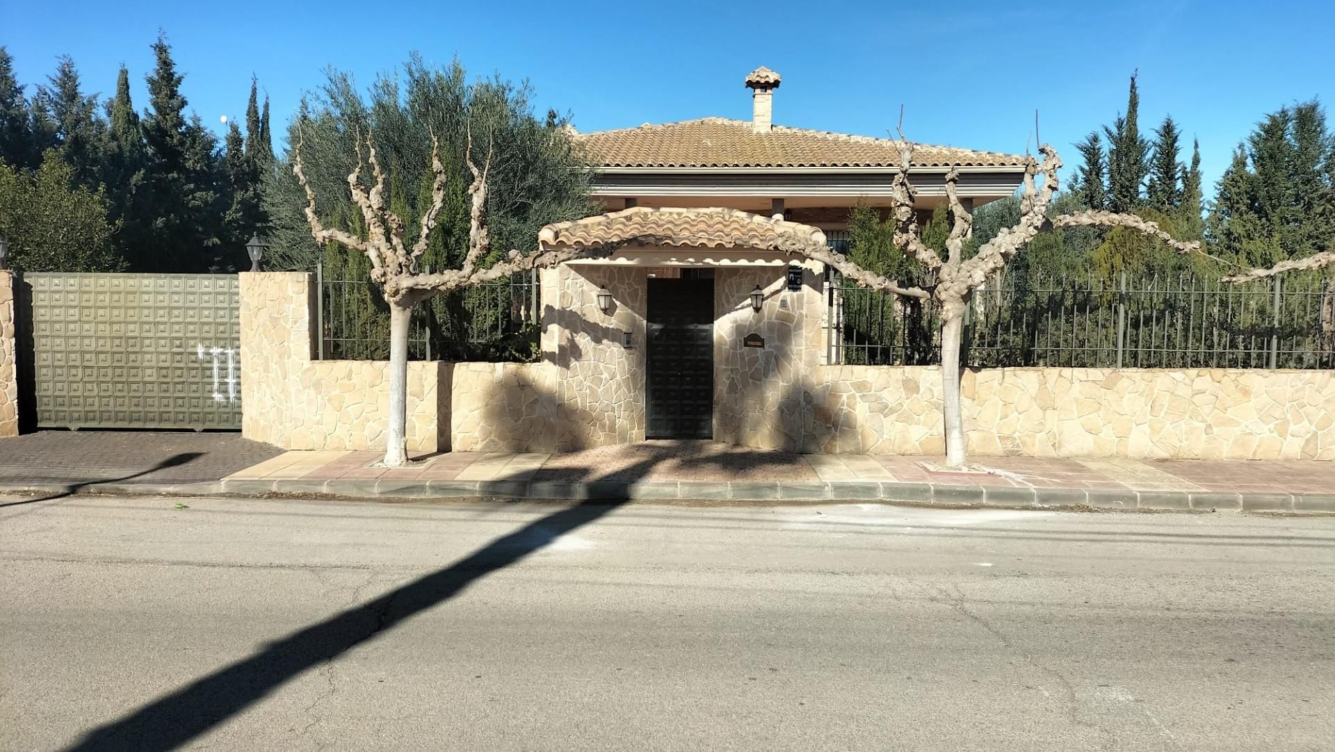Vista exterior de Casa o xalet en venda en  Murcia Capital amb Calefacció, Jardí privat i Terrassa