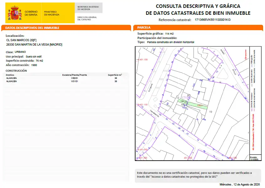 Terreny residencial en venda a San Martín de la Vega, imagen 11