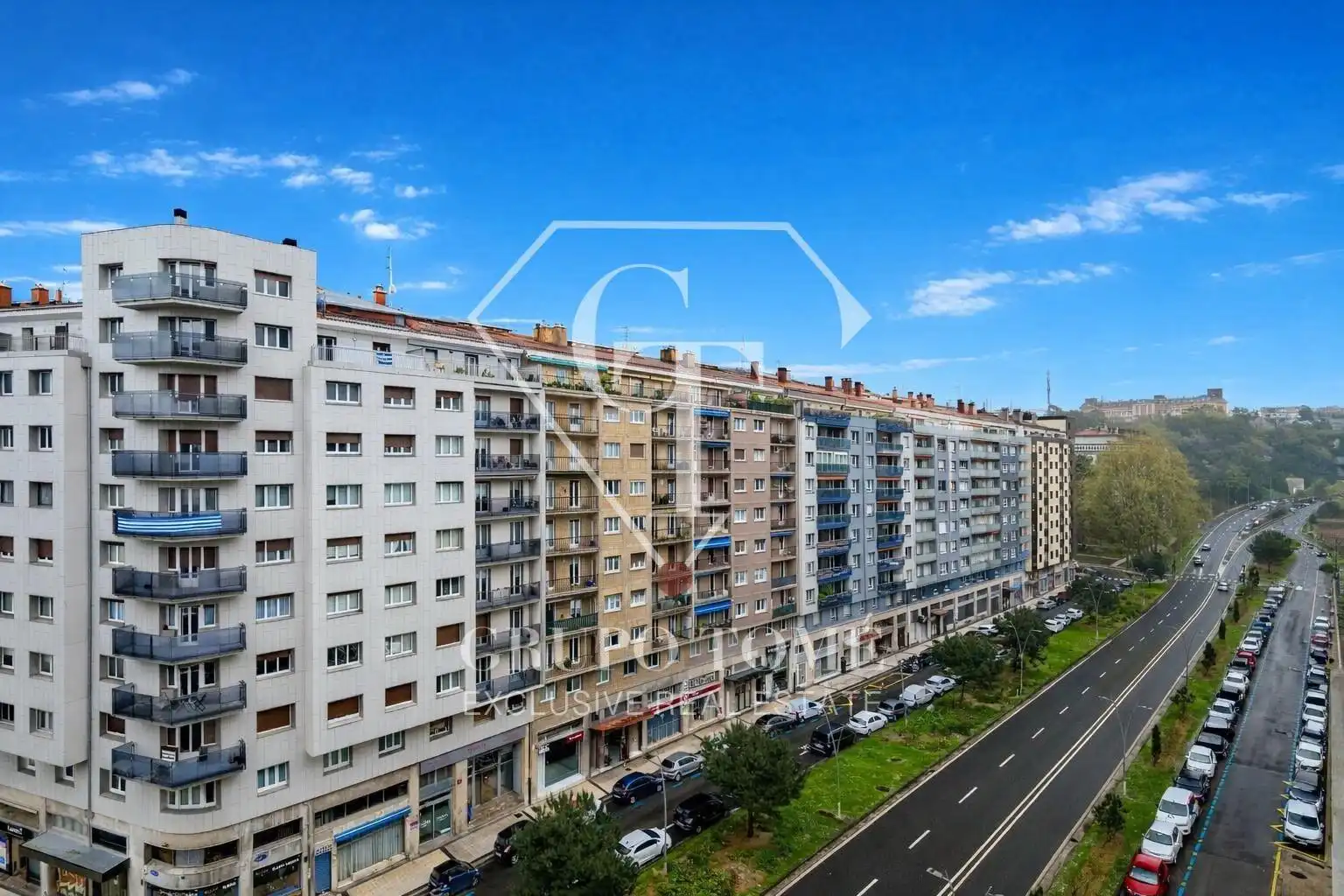 Außenansicht von Wohnung zum Verkauf in Donostia - San Sebastián  mit Heizung und Terrasse