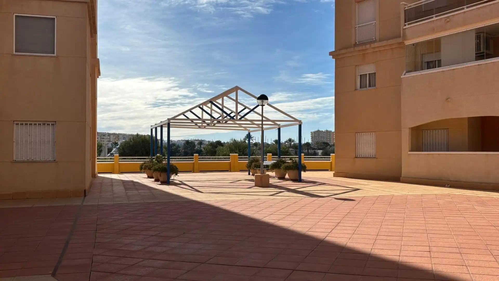 Terrasse von Wohnung zum Verkauf in San Javier mit Gemeinschaftspool