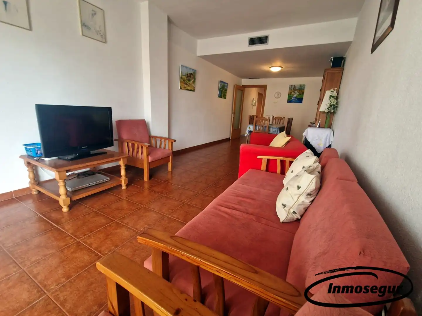 Sala d'estar de Pis en venda en Salou amb Aire condicionat, Terrassa i Moblat
