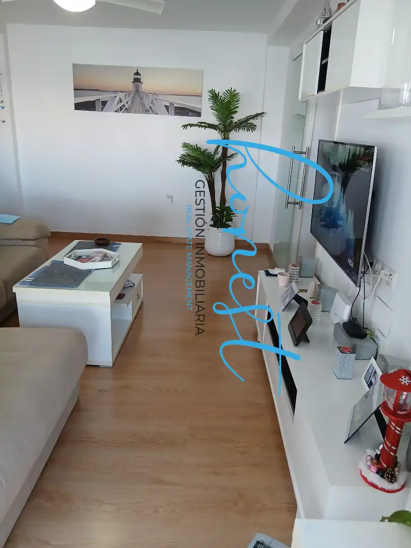 Living room of Flat for sale in Torremolinos  with Furnished